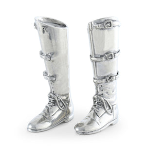 Vagabond House Equestrian Riding Boot Salt & Pepper Set