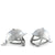 Vagabond House Equestrian Riding Hat Salt & Pepper Set