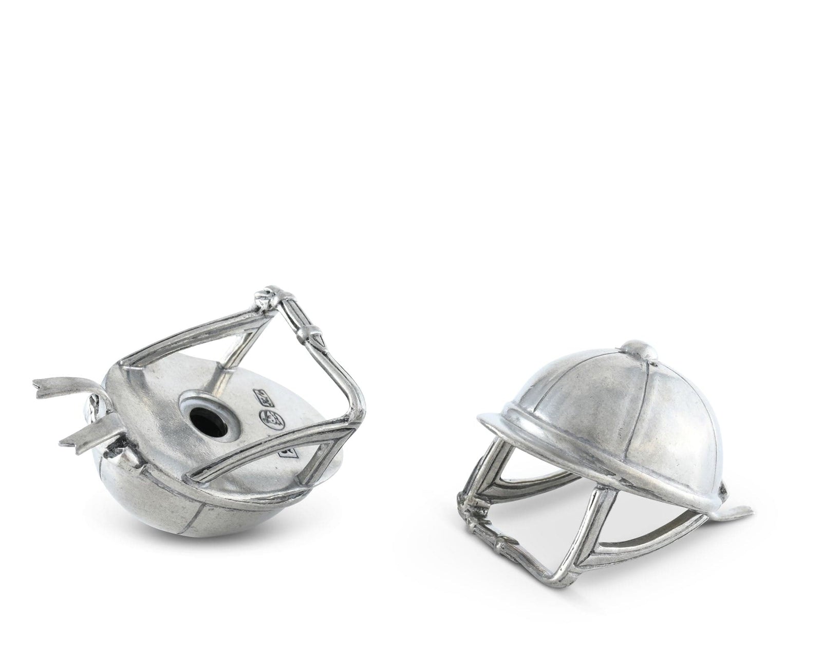 Vagabond House Equestrian Riding Hat Salt & Pepper Set