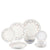 Vagabond House Equestrian Wellington Bit Pattern Bone China Round Cereal / Dip Bowl
