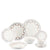 Vagabond House Equestrian Wellington Bit Pattern Bone China Round Dinner Plate