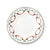Vagabond House Equestrian Wellington Bit Pattern Bone China Soup Plate