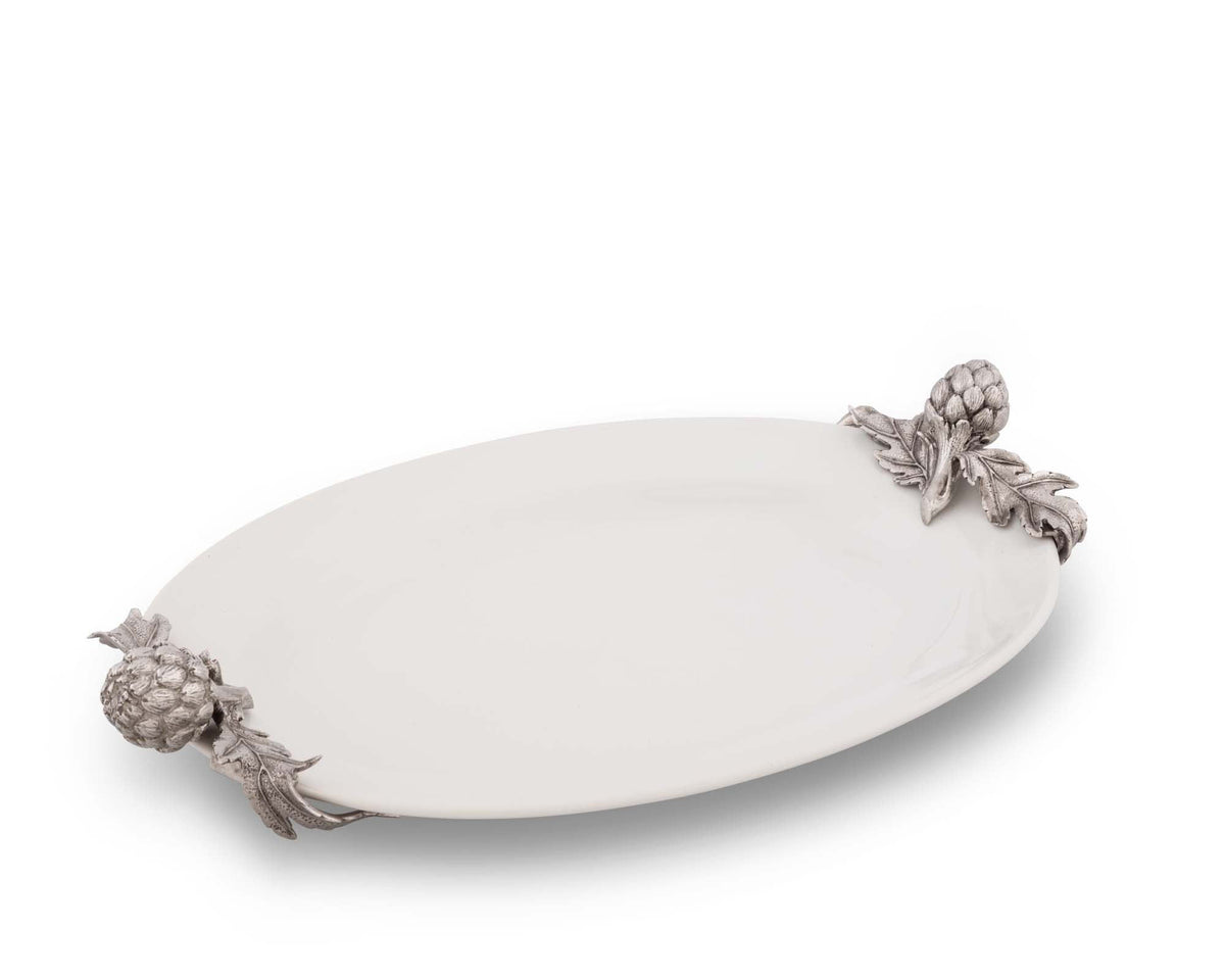 Vagabond House Farmer&#39;s Market Artichoke Stoneware Deep Tray