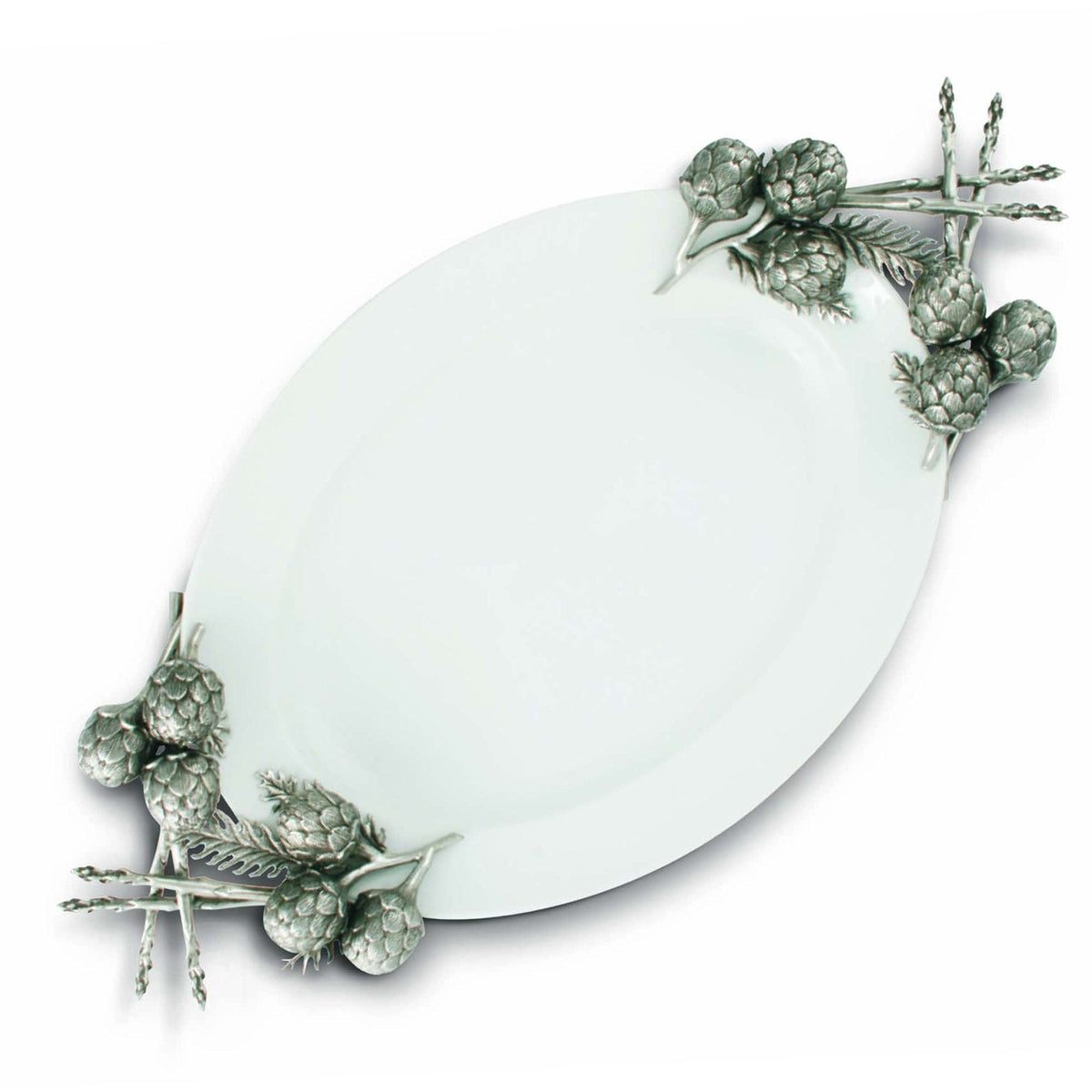 Vagabond House Farmer&#39;s Market Artichoke Stoneware Tray