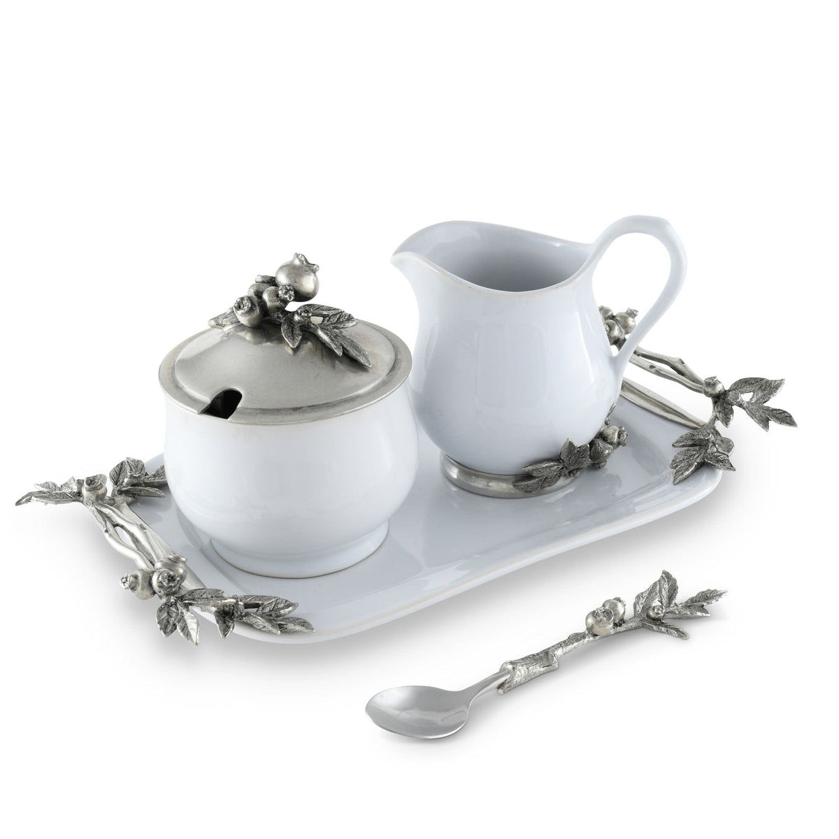 Vagabond House Farmer&#39;s Market Blueberry Creamer Set