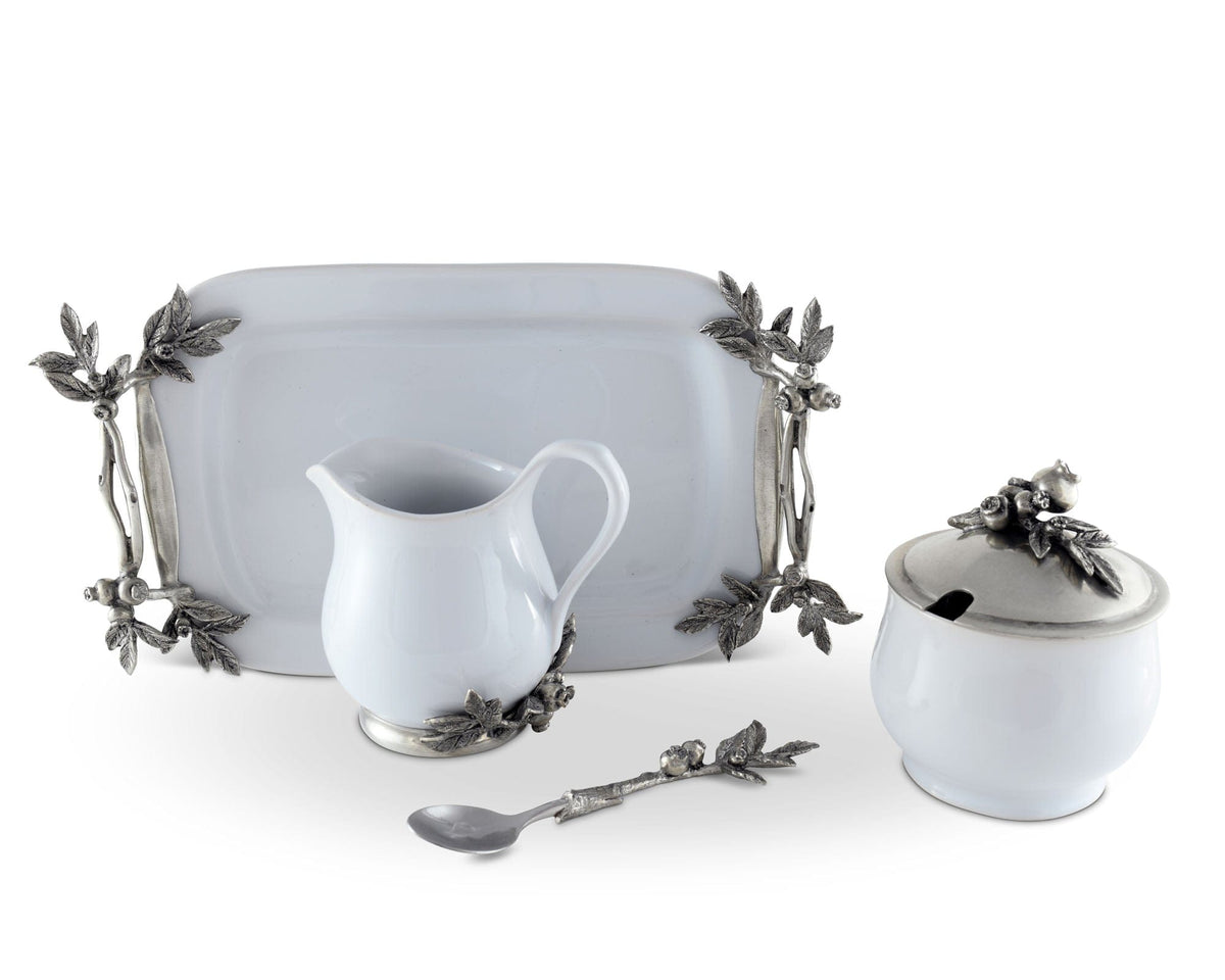 Vagabond House Farmer&#39;s Market Blueberry Creamer Set