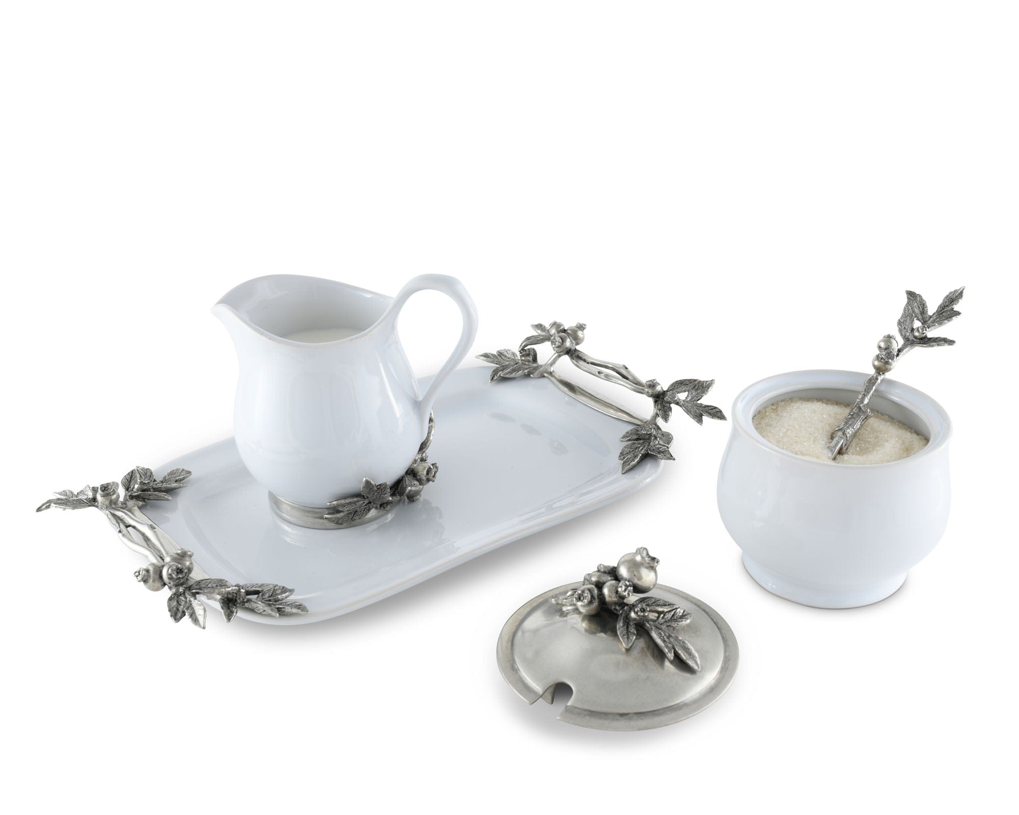 Vagabond House Farmer's Market Blueberry Creamer Set