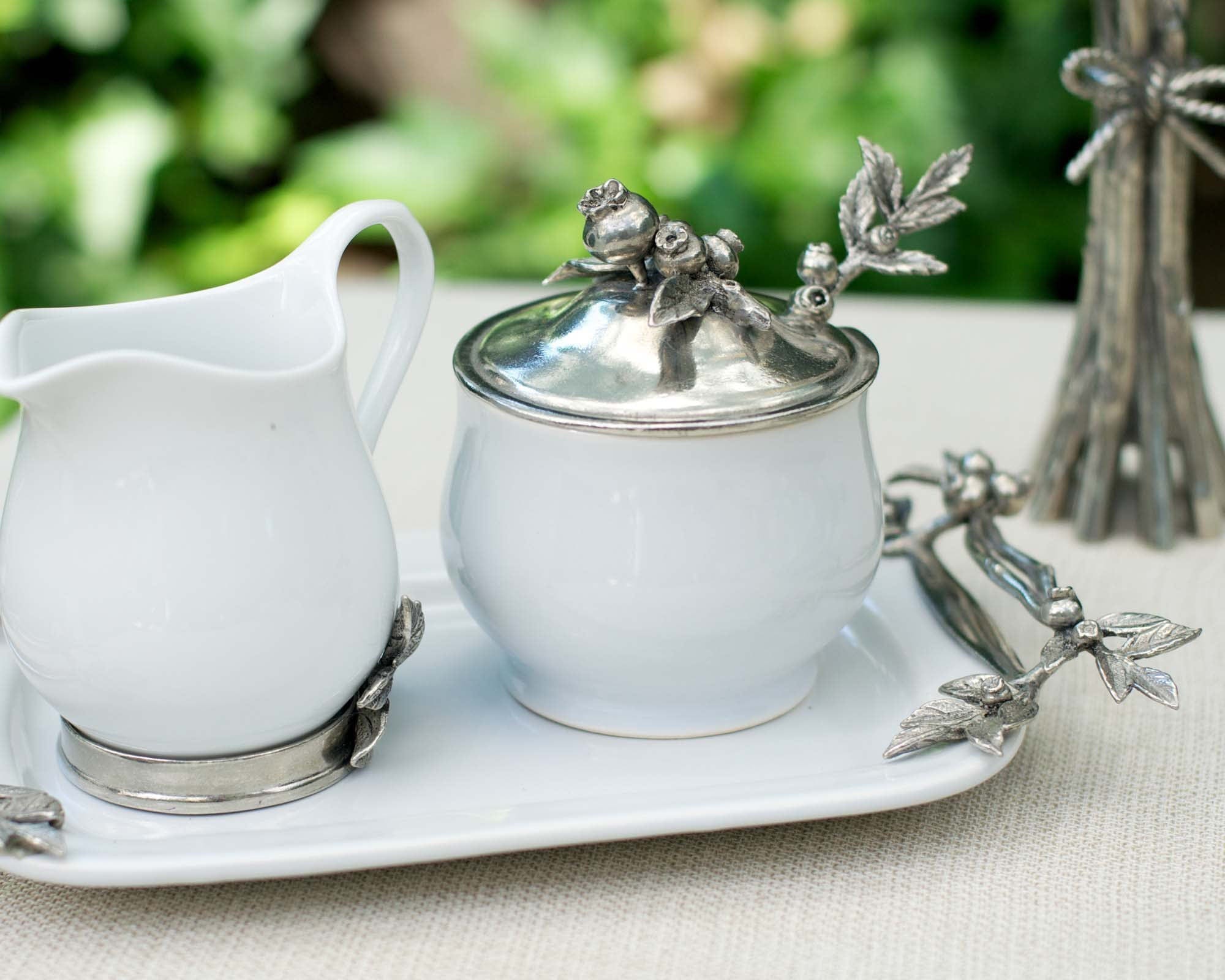 Vagabond House Farmer's Market Blueberry Creamer Set