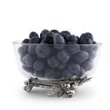 Vagabond House Farmer's Market Blueberry Glass Bowl