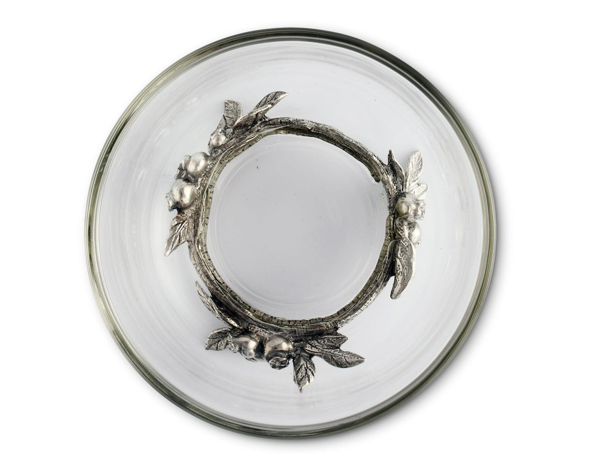 Vagabond House Farmer&#39;s Market Blueberry Glass Bowl