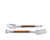 Vagabond House Farmer's Market Fork & Shovel Salad Serving Set