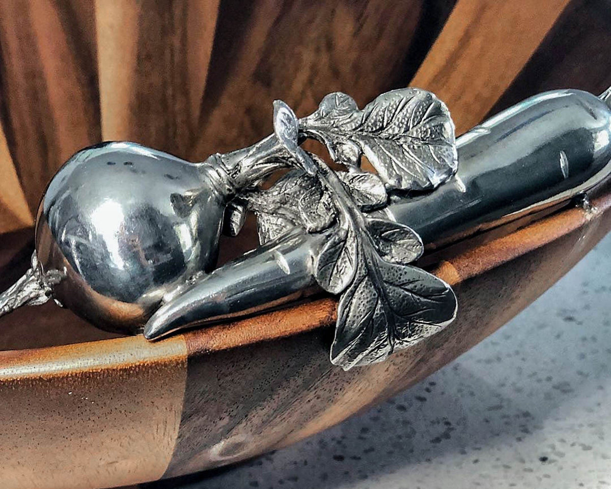 Vagabond House Farmer&#39;s Market Garden Veggie Salad Serving Bowl