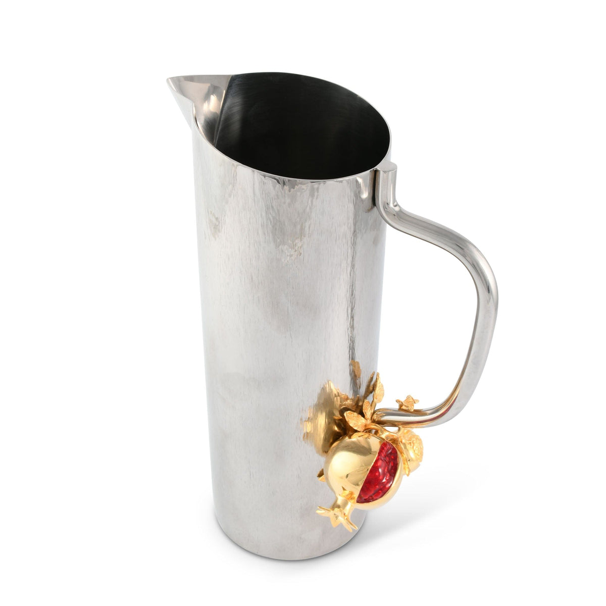Vagabond House Farmer&#39;s Market Gold Pomegranate Stainless Steel Pitcher