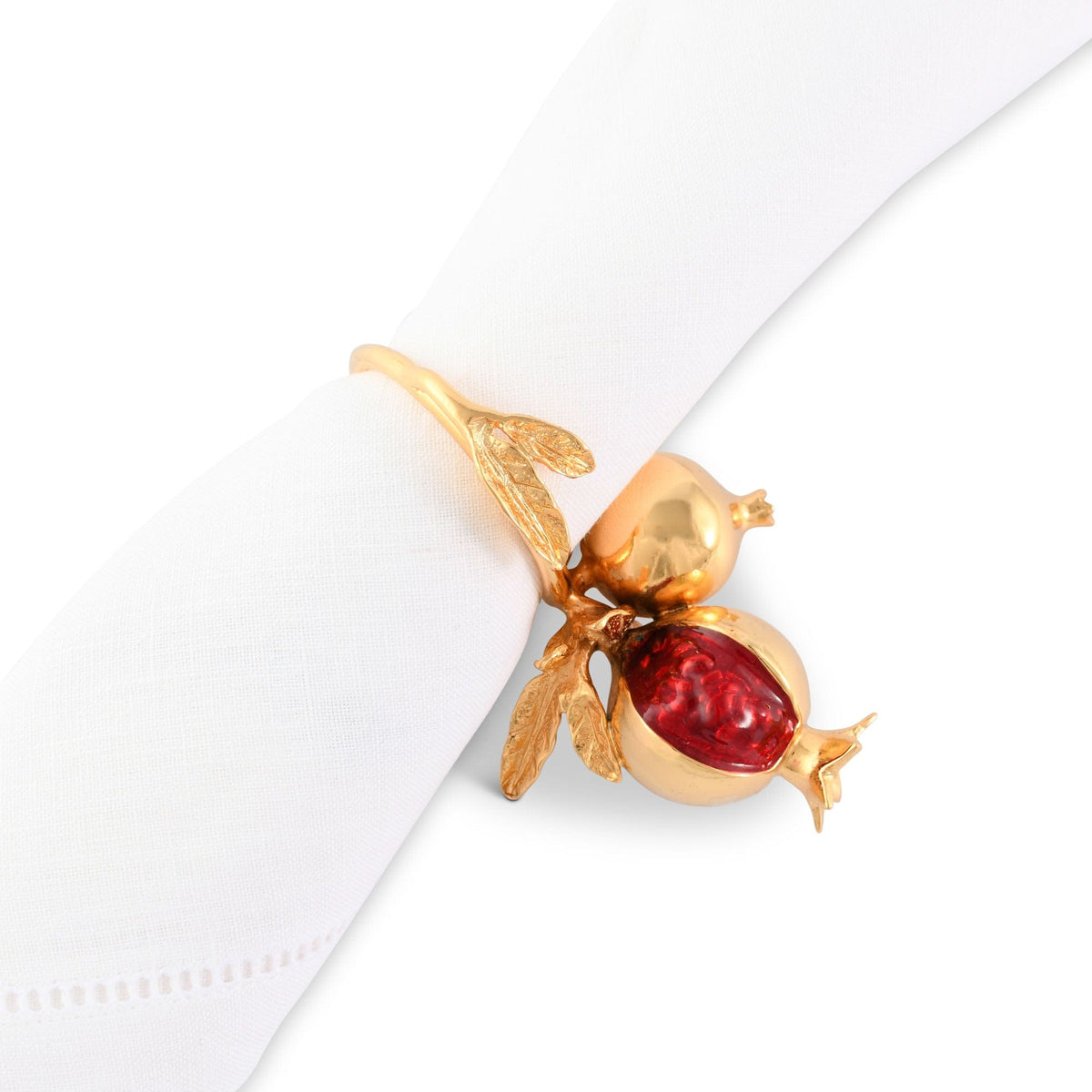 Vagabond House Farmer&#39;s Market Pomegranate Napkin Ring
