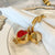 Vagabond House Farmer's Market Pomegranate Napkin Ring