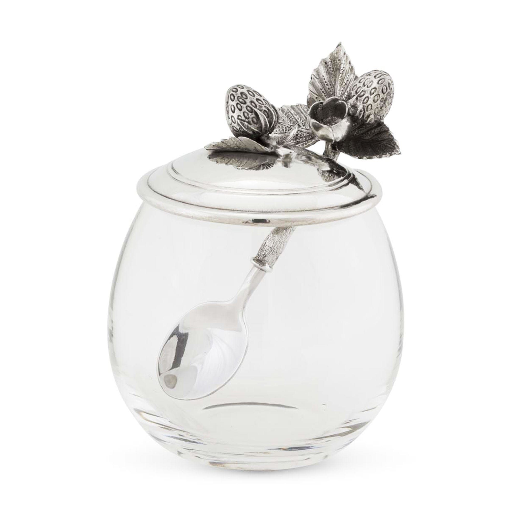 Vagabond House Strawberry Jam Jar with Spoon