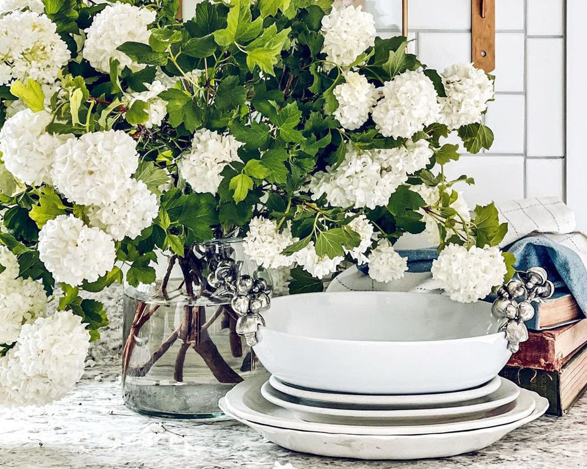Vagabond House Farmer's Market Vegetable Stoneware Dish