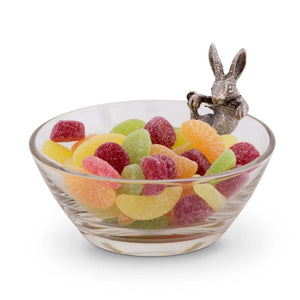 Vagabond House Garden Friends Bunny Dip Bowl