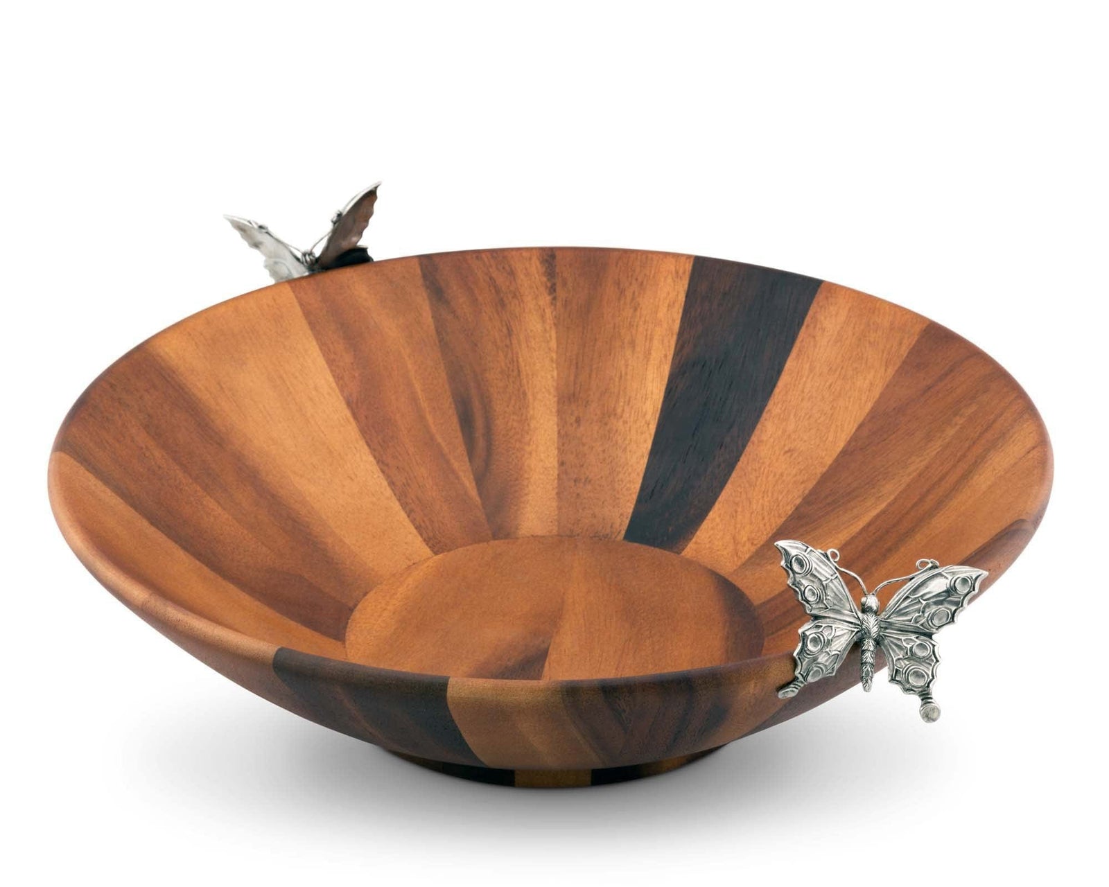 Vagabond House Garden Friends Butterfly Salad Bowl