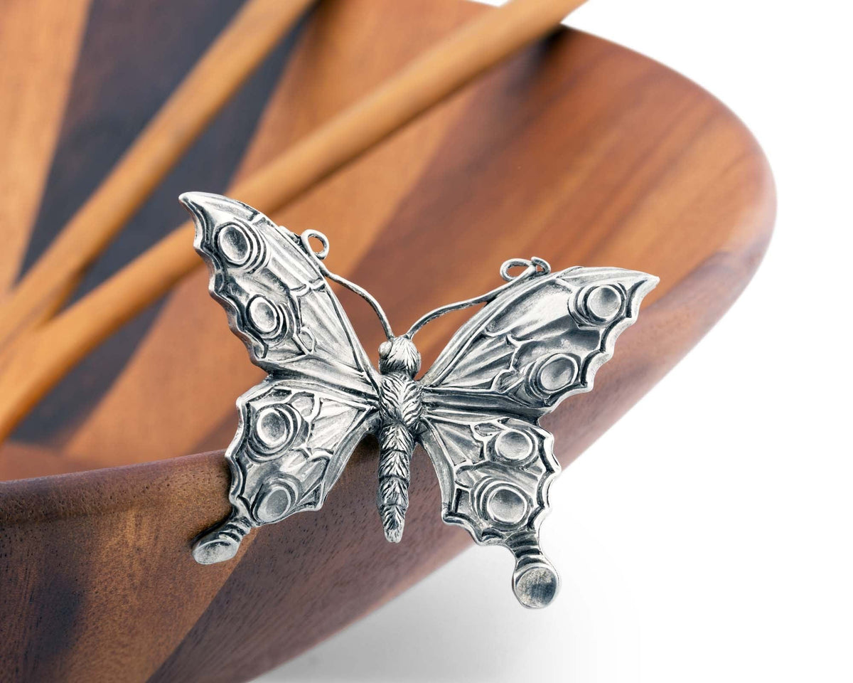 Vagabond House Garden Friends Butterfly Salad Bowl