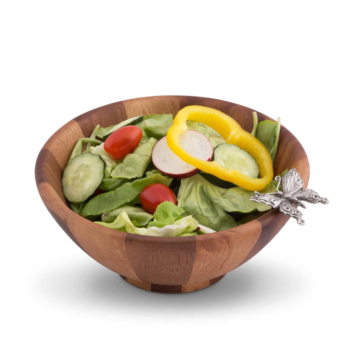 Vagabond House Garden Friends Butterfly Salad Bowl Small