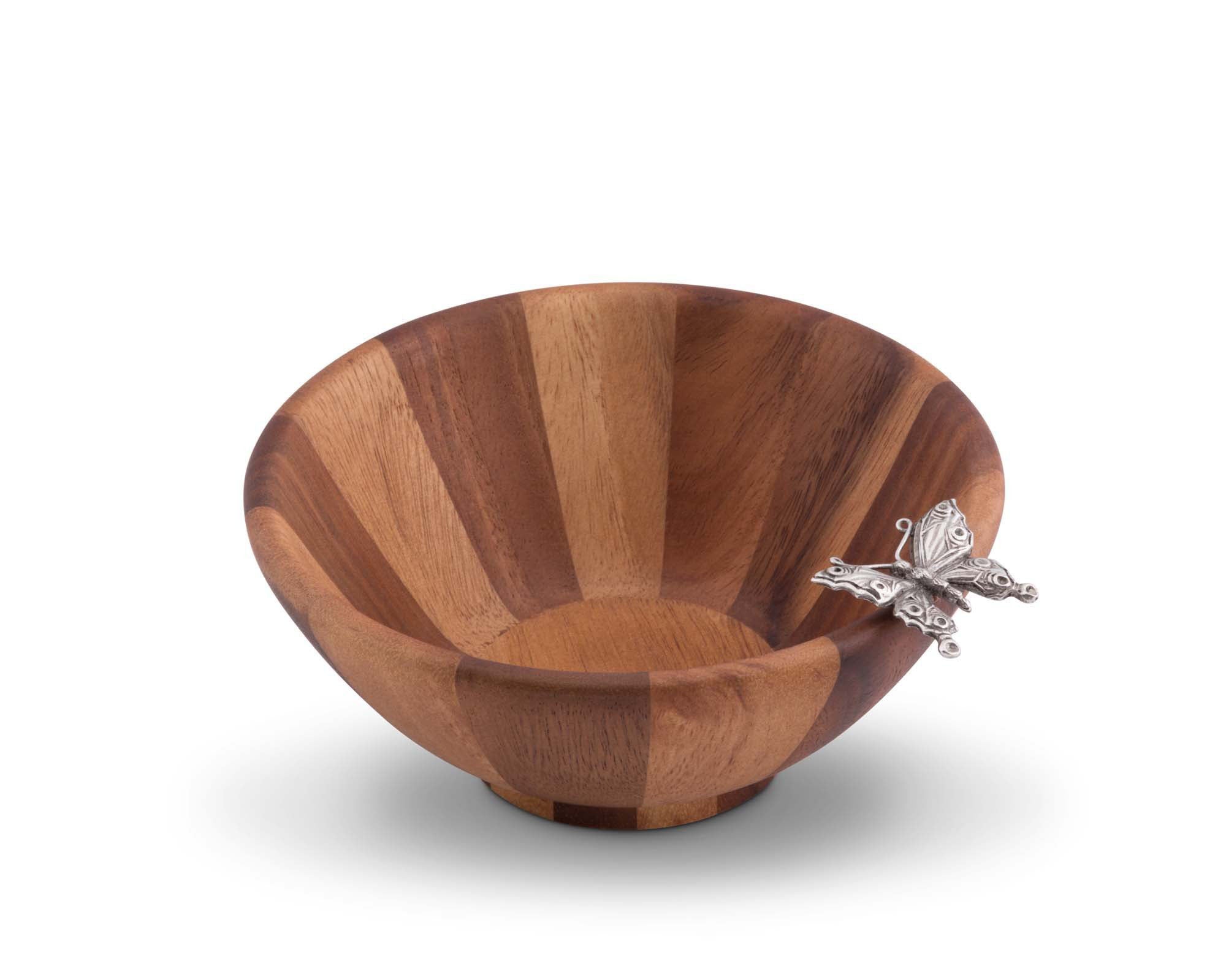 Vagabond House Garden Friends Butterfly Salad Bowl Small