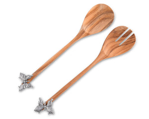 Vagabond House Garden Friends Butterfly Salad Server