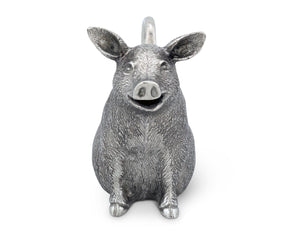 Vagabond House Garden Friends Happy Pig Creamer