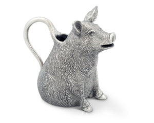 Vagabond House Garden Friends Happy Pig Creamer