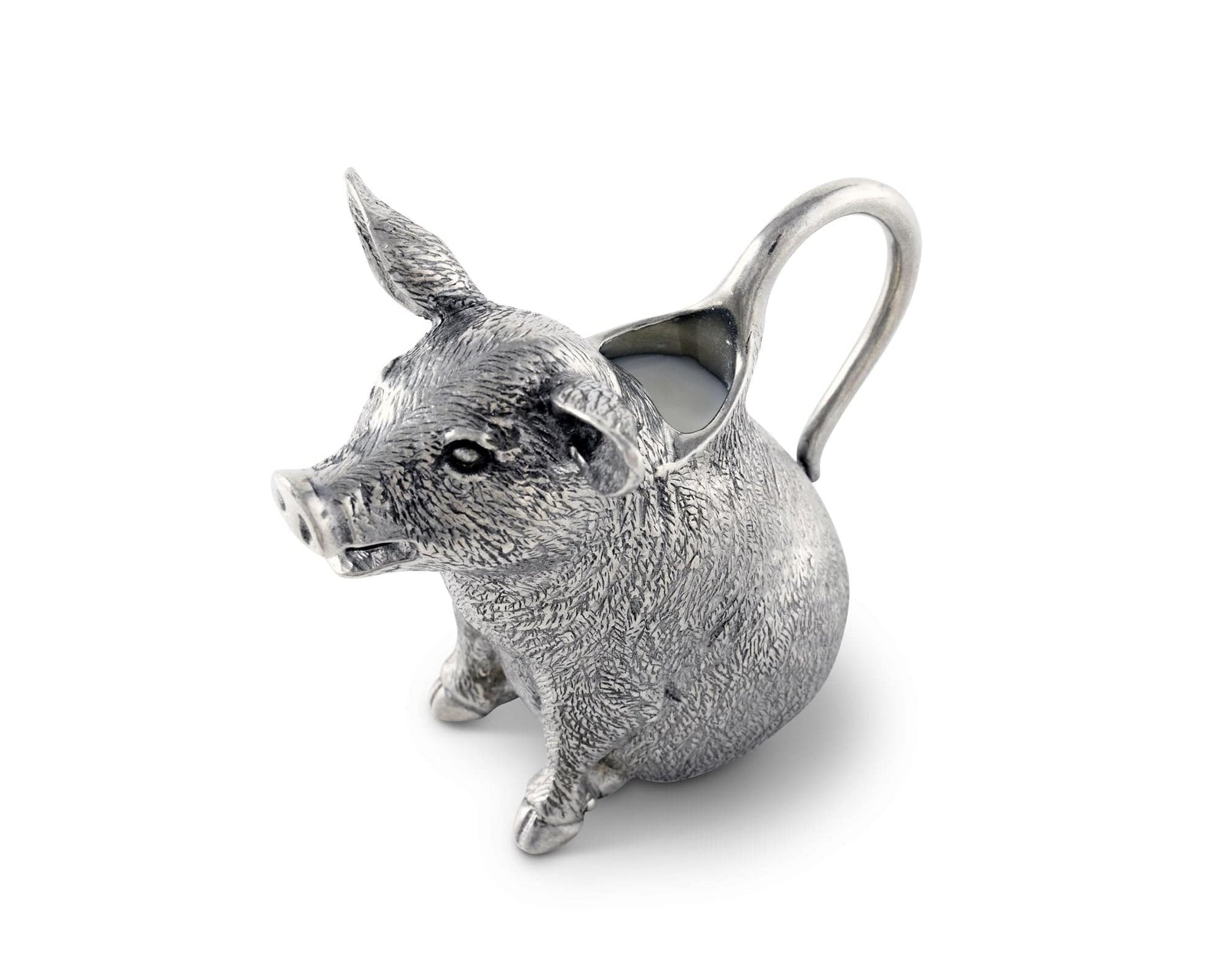 Vagabond House Garden Friends Happy Pig Creamer