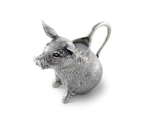 Vagabond House Garden Friends Happy Pig Creamer