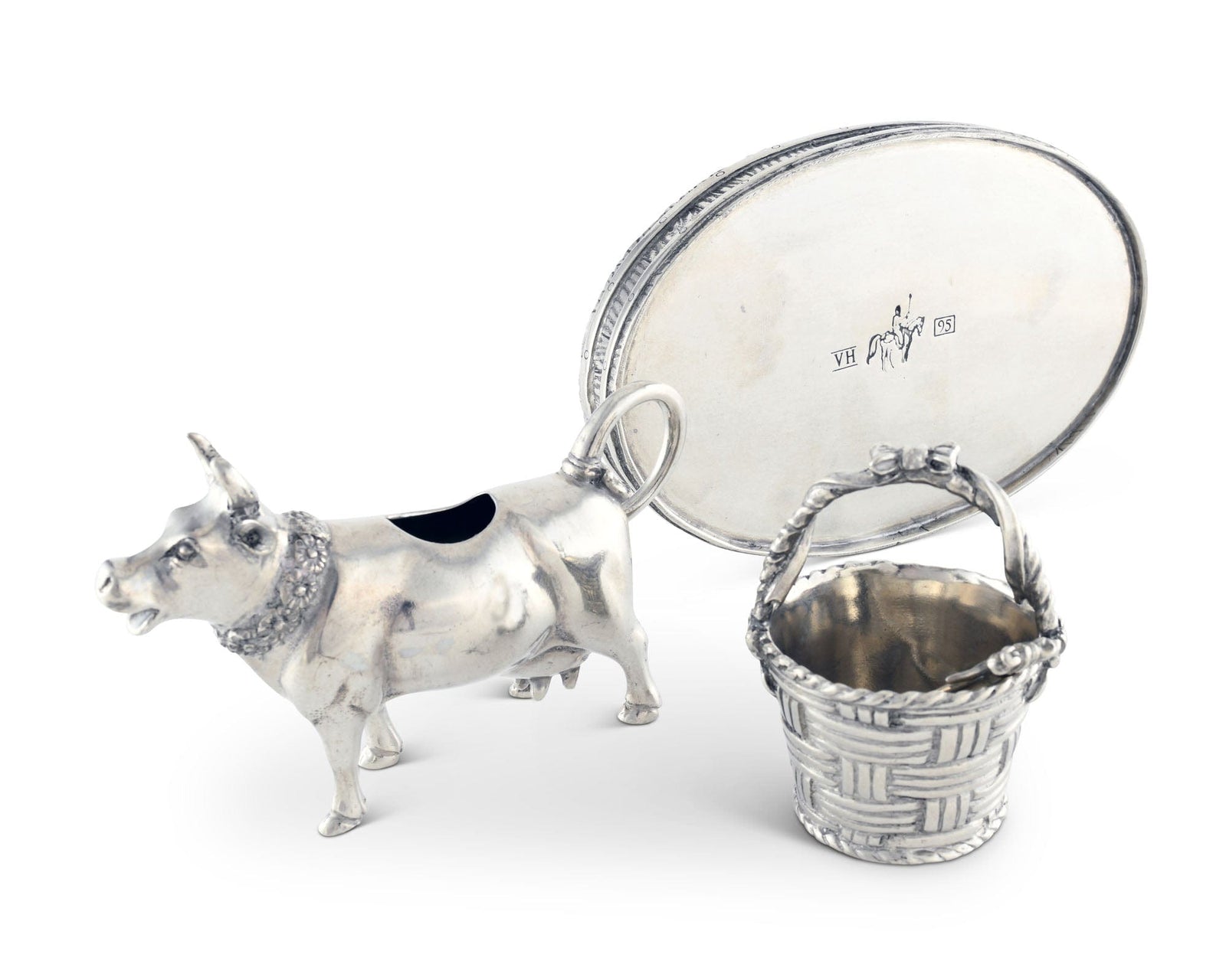 Vagabond House Garden Friends Mabel Cow Creamer Set