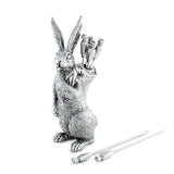 Vagabond House Garden Friends Rabbit with Carrot Picks