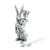 Vagabond House Garden Friends Rabbit with Carrot Picks