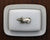 Vagabond House Garden Friends Stoneware Butter Dish with Pewter Mabel the Cow