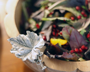Vagabond House Harvest Autumn Vine Salad Serving Bowl