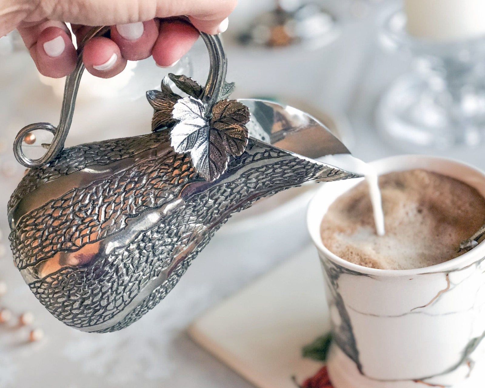 Vagabond House Harvest Gourd Table Pitcher