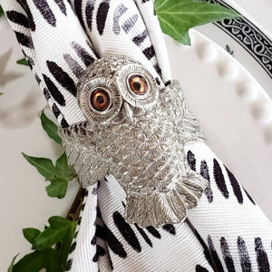 Vagabond House Harvest Owl Napkin Ring