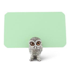 Vagabond House Harvest Owl Place Card Holder