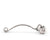 Vagabond House Harvest Pewter Pumpkin Candle Snuffer
