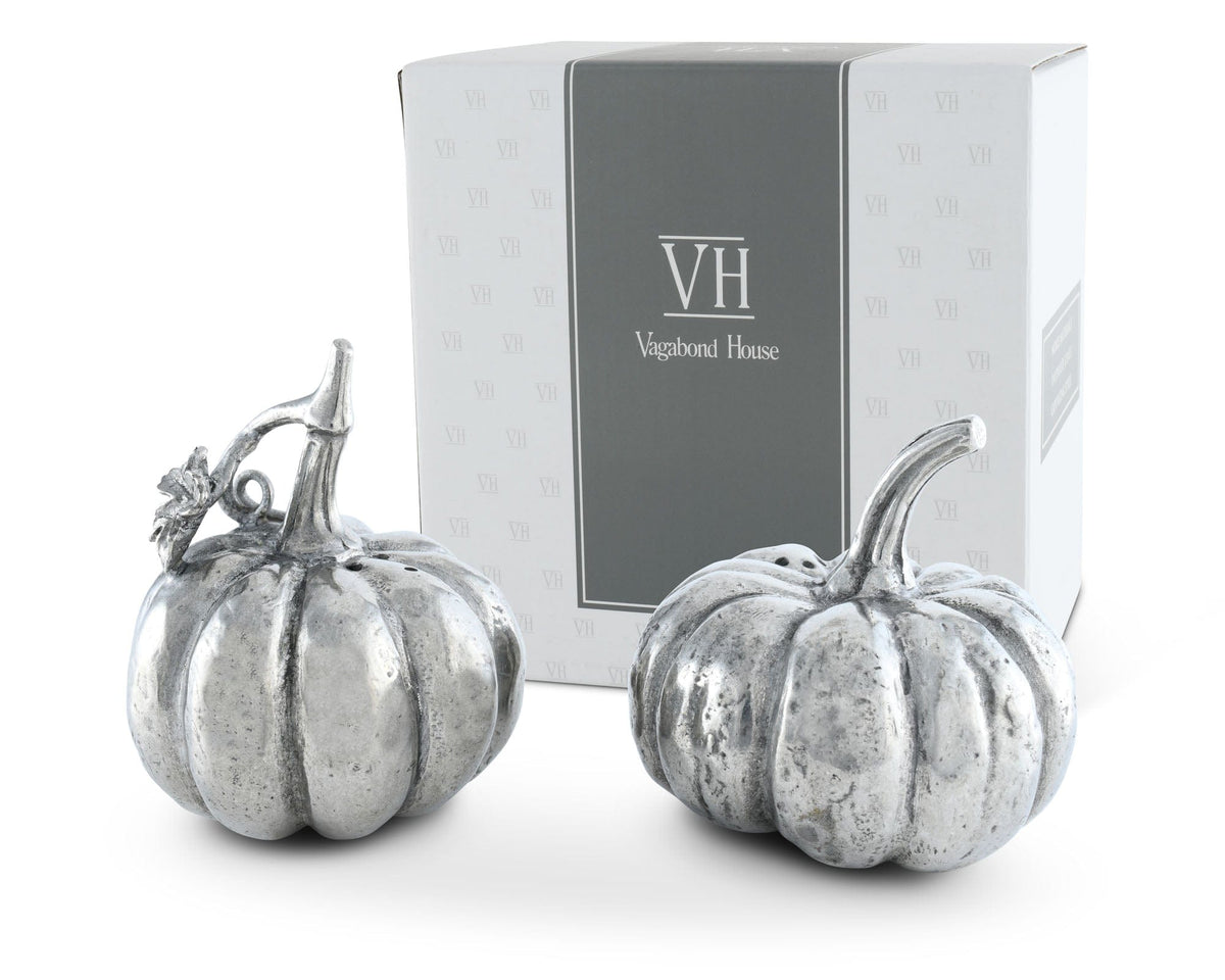 Vagabond House Harvest Pumpkin Salt &amp; Pepper Set