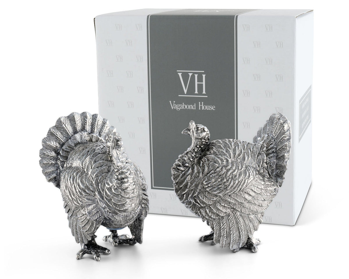 Vagabond House Harvest Turkey Salt &amp; Pepper Set