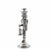 Vagabond House Holidays Bell Snuffer 7" Height Nutcracker Mini Candlestick Taper