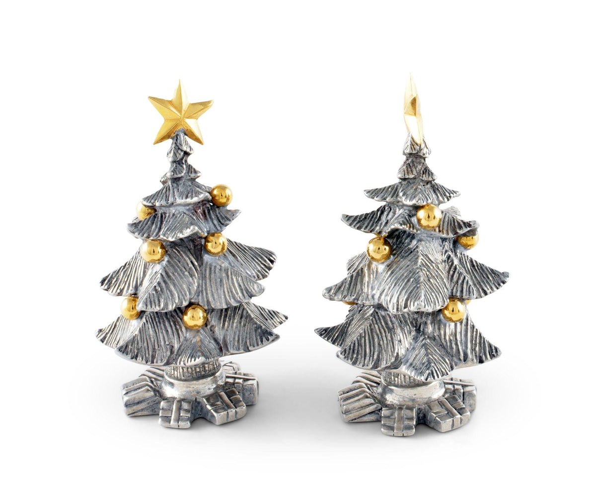 Vagabond House Holidays Christmas Tree Salt and Pepper