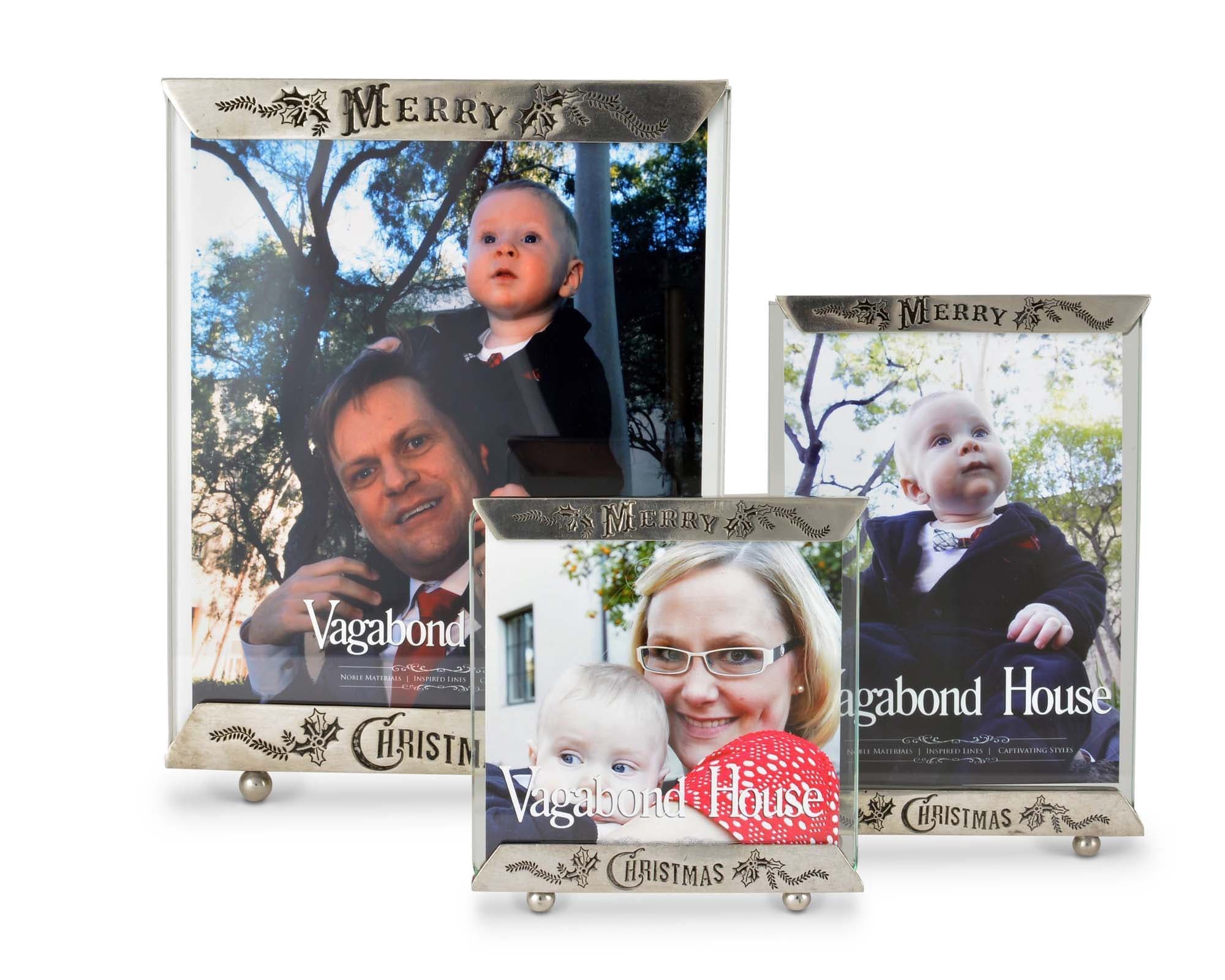 Vagabond House Holidays Merry Christmas Picture Frame