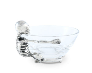 Vagabond House Holidays Skeleton Dip Bowl