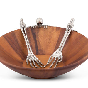 Vagabond House Holidays Skeleton Salad Server