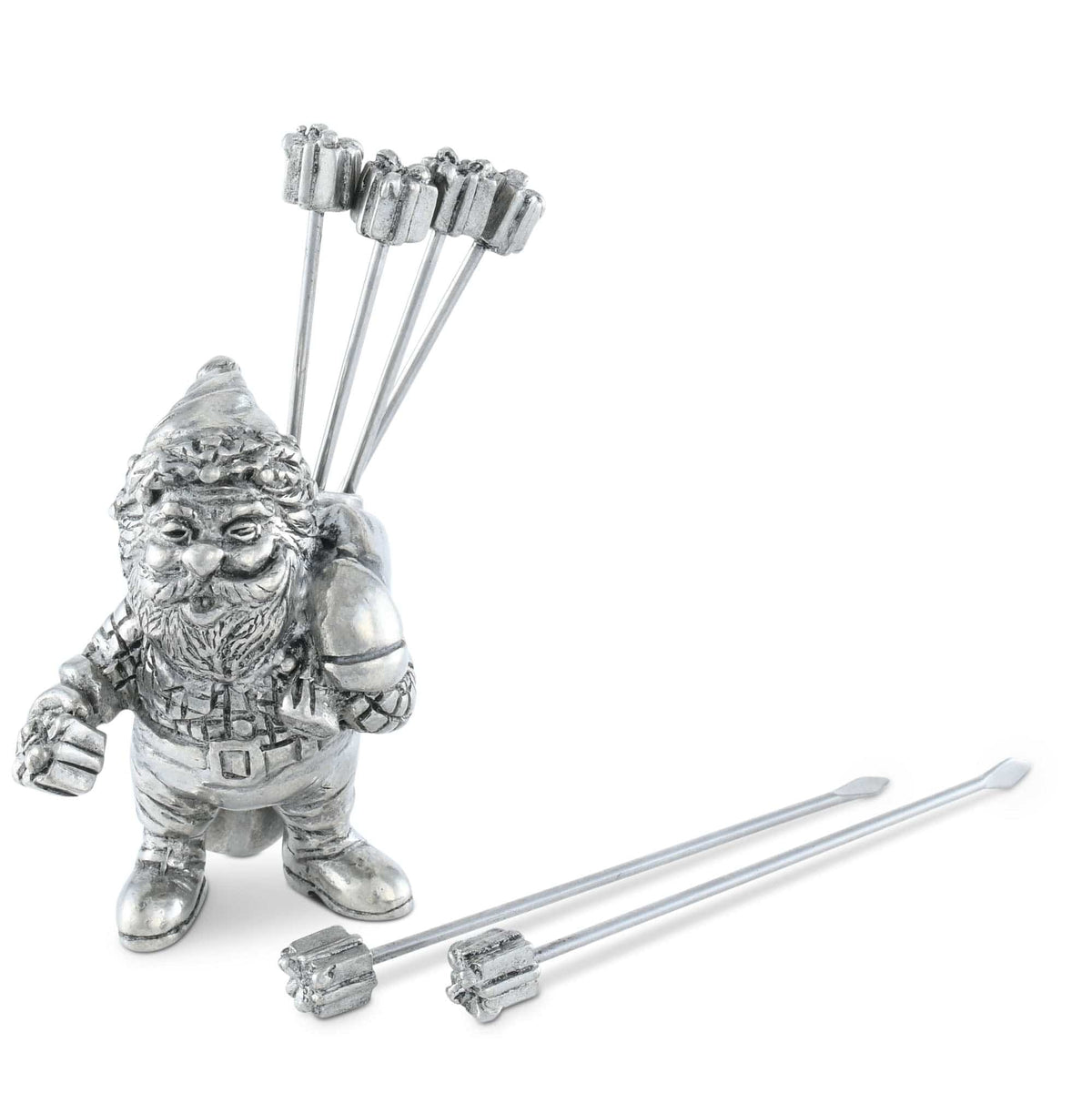 Vagabond House Holidays St. Nick Cheese Pick Set
