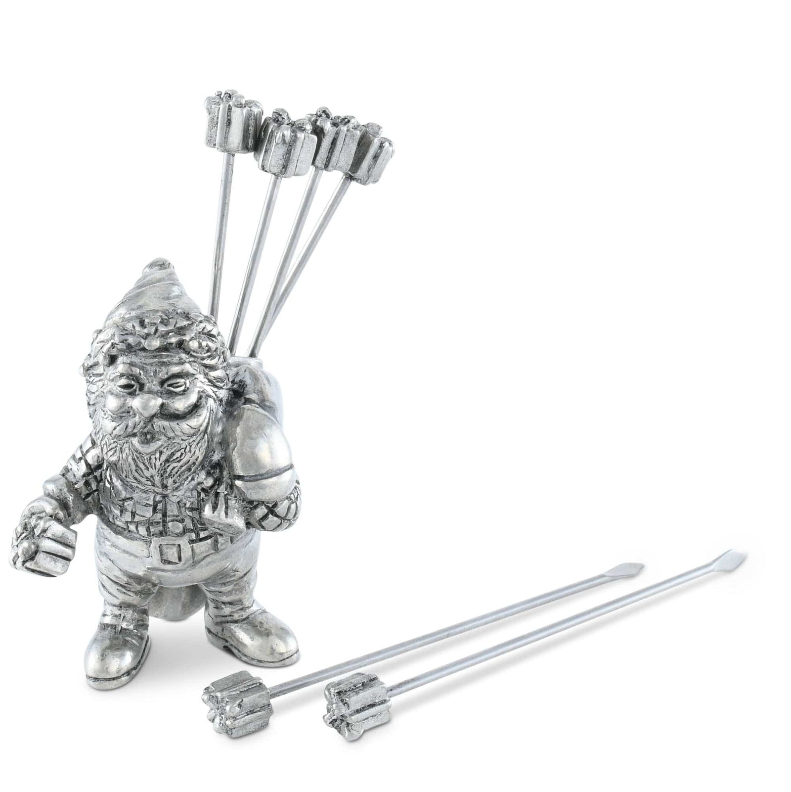 Vagabond House Holidays St. Nick Cheese Pick Set