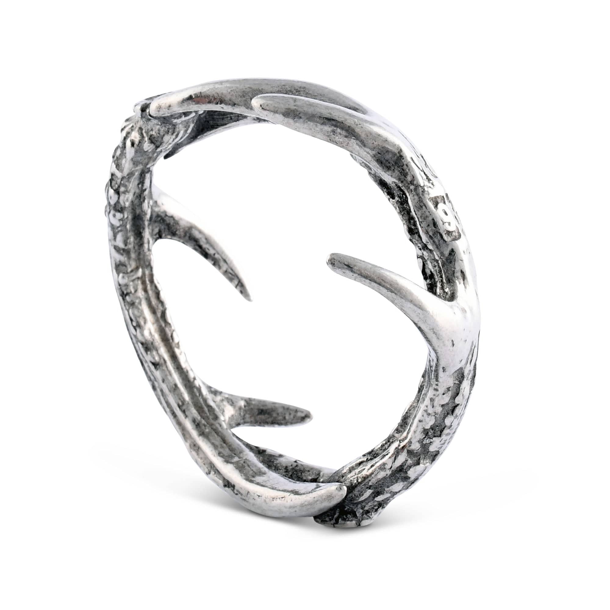 Vagabond House Lodge Style Antler Napkin Ring
